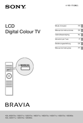 Sony BRAVIA KDL-40EX70 Série Mode D'emploi