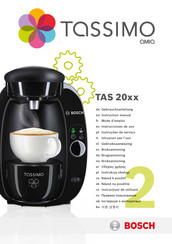 Bosch TASSIMO TAS20 Serie Mode D'emploi