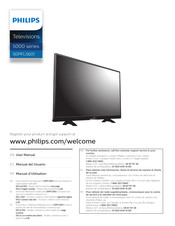 Philips 50PFL5601/F7 Manuel D'utilisation