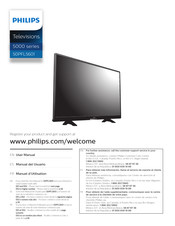 Philips 50PFL5601 Manuel D'utilisation