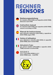 Rechner Sensors 403000 Notice D'utilisation