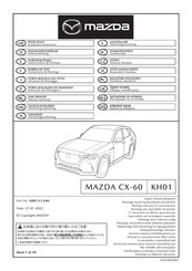 Mazda KBB3 V3 840 Instructions De Montage