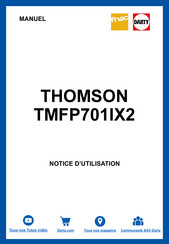 THOMSON TMFP701IX2 Manuel D'utilisation