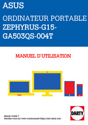 Asus ZEPHYRUS-G15-GA503QS-004T Mode D'emploi