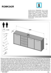 Forte RGMK242R Notice De Montage