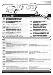 ECS Electronics KI-038-DL Instructions De Montage