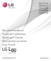 LG D373EU Guide De L'utilisateur