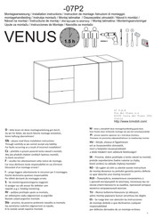 LC VENUS-07P2 Instructions De Montage