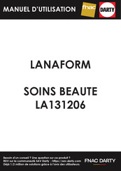 Lanaform LA131206 Mode D'emploi