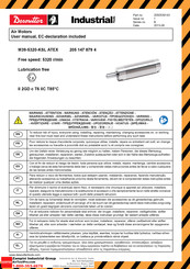 Desoutter M39-5320-KSL ATEX Mode D'emploi