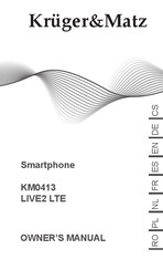 Krüger & Matz LIVE2 LTE Manuel De L'utilisateur