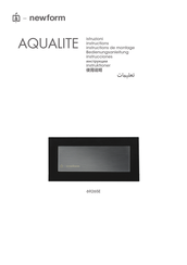 newform AQUALITE 69265E Instructions De Montage