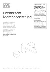 Dornbracht 20 713 720-FF 0010 Instructions De Montage