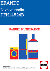 Brandt DFH14524B Manuel D'instructions