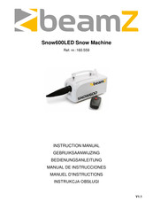 Beamz SNOW600 Manuel D'instructions