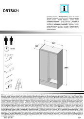 Forte DRTS821 Notice De Montage