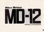 Nikon MD-12 Manuel D'utilisation