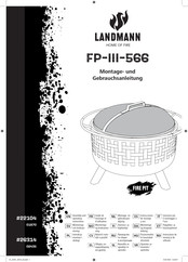 Landmann FP-III-566 Guide De Montage Et D'utilisation