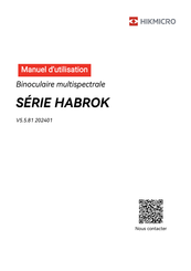 Hikmicro HABROK Serie Manuel D'utilisation