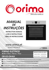 orima OR-65-DHAX Livre D'instructions