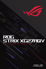 Asus ROG STRIX XG27AQV Mode D'emploi