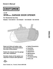 Craftsman 139.18451D Manuel Du Propriétaire