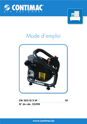 Contimac 25390 Mode D'emploi