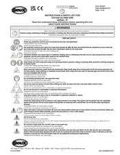 SIOUX STS10A124 Instructions