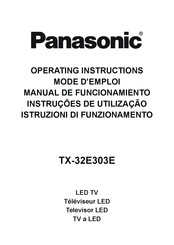 Panasonic TX-32E303E Mode D'emploi