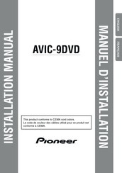 Pioneer AVIC-9DVD Manuel D'installation