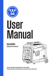 Westinghouse iGen4000c Manuel D'utilisation