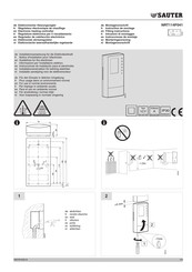 Sauter NRT114F041 Instructions De Montage