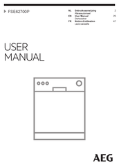 AEG FSE62700P Notice D'utilisation