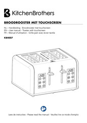 KitchenBrothers KB4007 Manuel D'utilisation