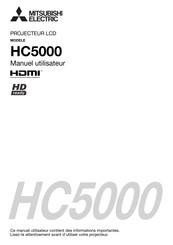 Mitsubishi Electric HC5000 Manuel Utilisateur