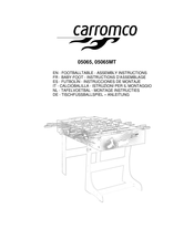 Carromco 05065MT Instructions D'assemblage