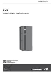 Grundfos CUE 380-500 V Notice D'installation Et De Fonctionnement