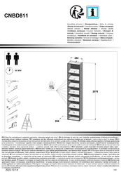 Forte Canberra CNBD811 Notice De Montage