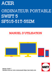 Acer SWIFT 5 SF515-51T Manuel D'utilisation