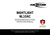 ANSMANN NIGHTLIGHT NL10AC Mode D'emploi