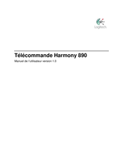 Logitech Harmony 890 Manuel De L'utilisateur