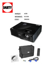 Acer X1110 Série Guide Utilisateur