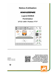 Amazone UX01 Notice D'utilisation