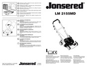 Jonsered LM 2155MD Manuel D'instructions