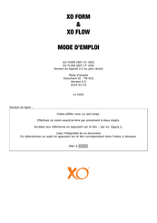 Xo CF-300 Mode D'emploi