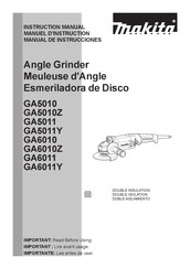 Makita GA5010 Manuel D'instructions