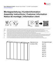 Rauch AC382.07R6 Notice De Montage