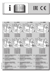 RAASM 774-E24V-70bar Mode D'emploi