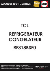TCL RF318BSF0 Mode D'emploi