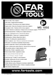 Far Tools MS 105E Notice Originale